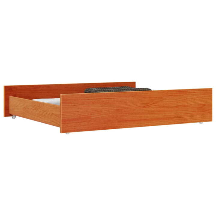 Sertare Pentru Pat De Zi, 2 Buc., , Lemn Masiv Pin