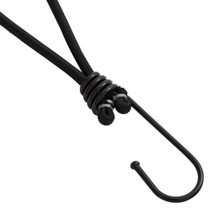 Funie Elastică Cu Cârlige, 50 Buc., 17 Cm