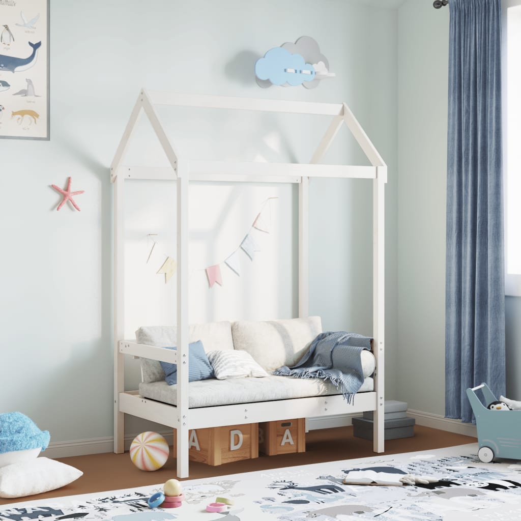 Banchetă Cu Acoperiș, , 117,5X70X176,5 Cm, Lemn Masiv Pin