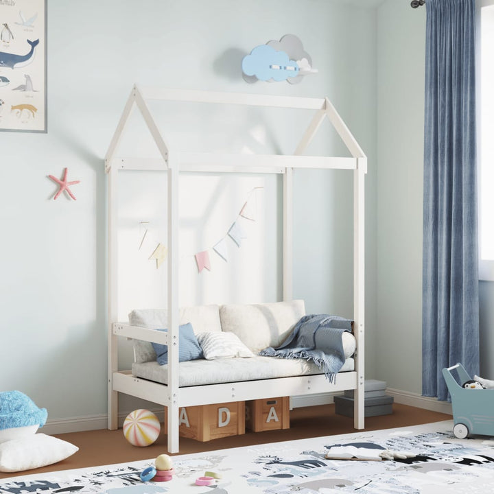 Banchetă Cu Acoperiș, , 117,5X70X176,5 Cm, Lemn Masiv Pin