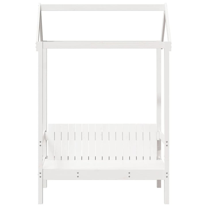 Banchetă Cu Acoperiș, , 117,5X70X176,5 Cm, Lemn Masiv Pin