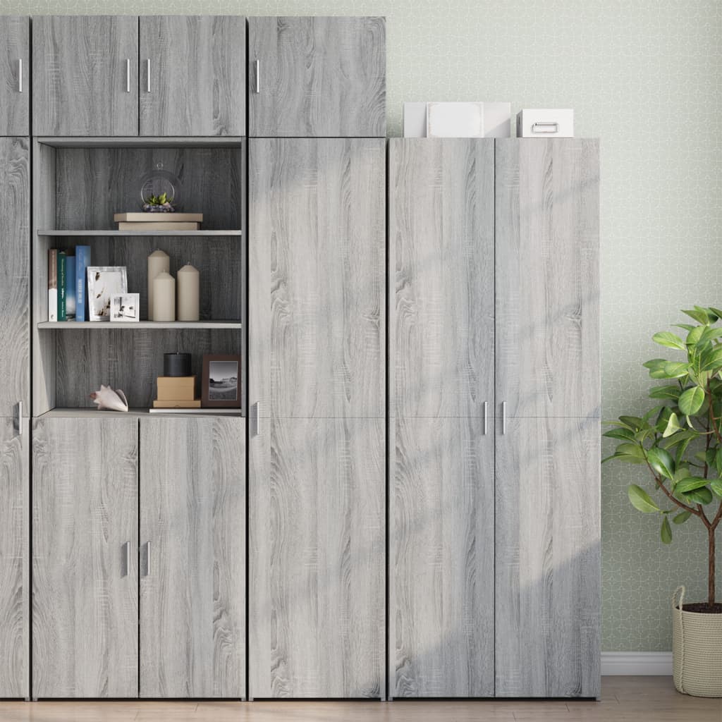 Dulap De Perete, Gri Sonoma, 45X42,5X40 Cm, Lemn Prelucrat