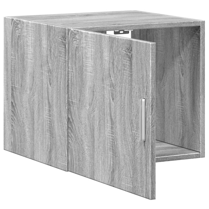 Dulap De Perete, Gri Sonoma, 45X42,5X40 Cm, Lemn Prelucrat