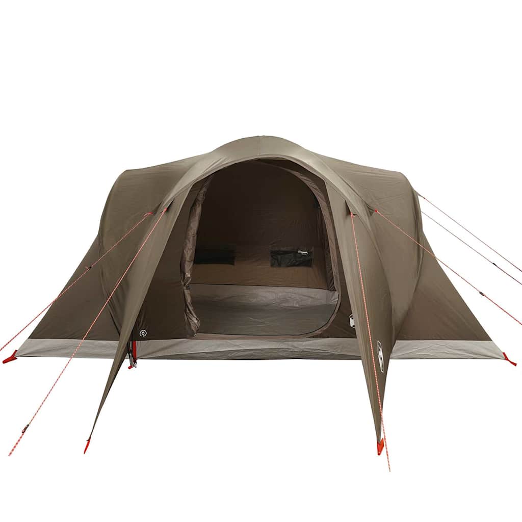 Cort De Camping Cupolă Pentru 6 Persoane, , Impermeabil