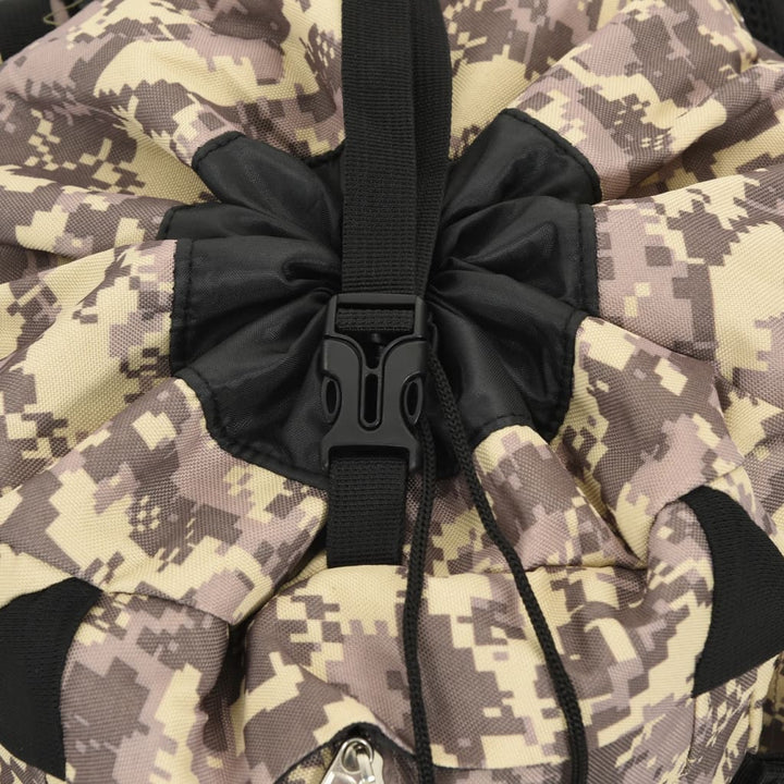 Rucsac De Drumeție, Camuflaj Camel, , Țesătură Oxford