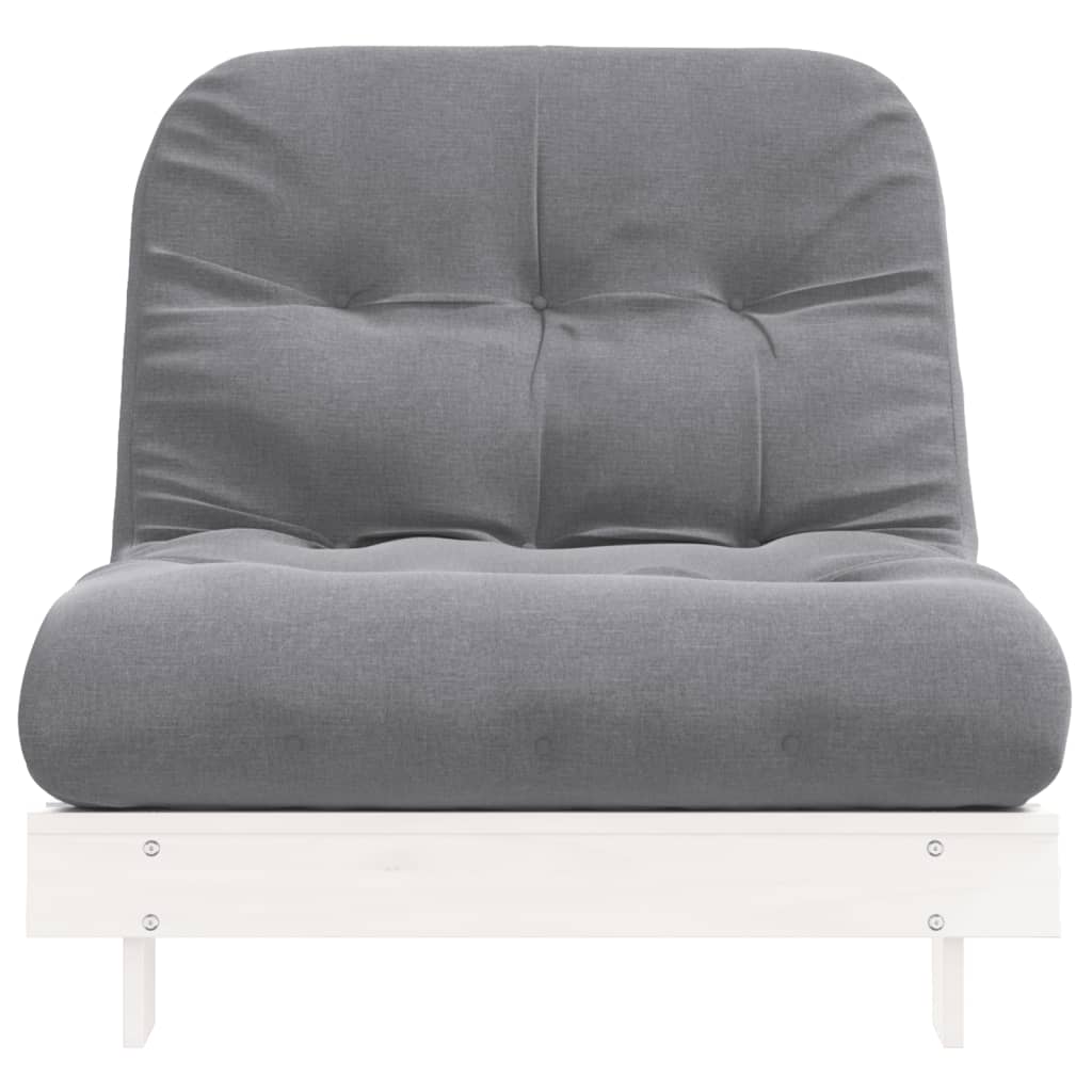 Canapea Futon Cu Saltea, , , Lemn Masiv De Pin