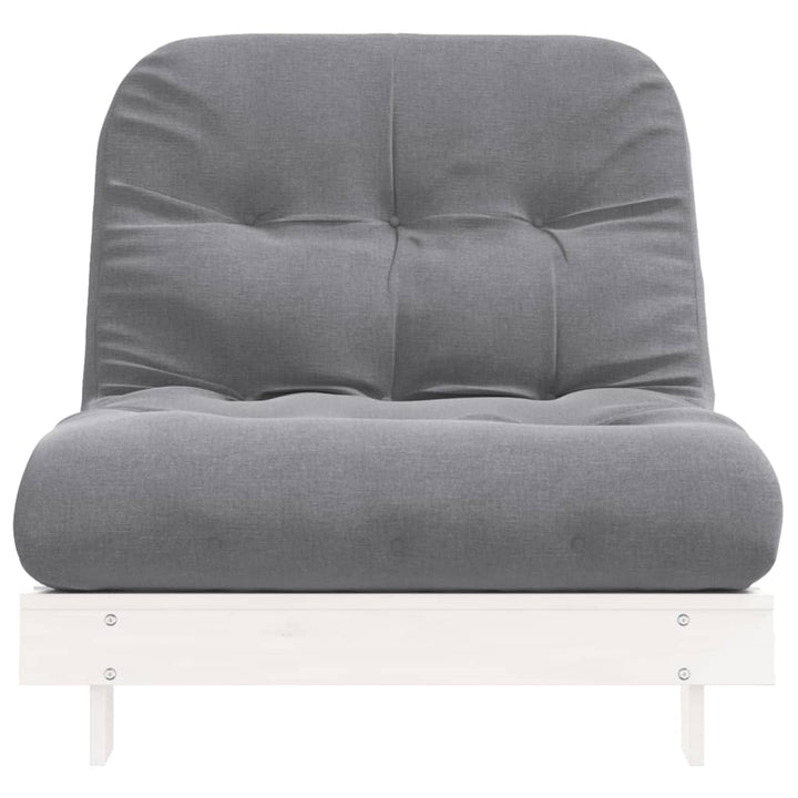 Canapea Futon Cu Saltea, , , Lemn Masiv De Pin
