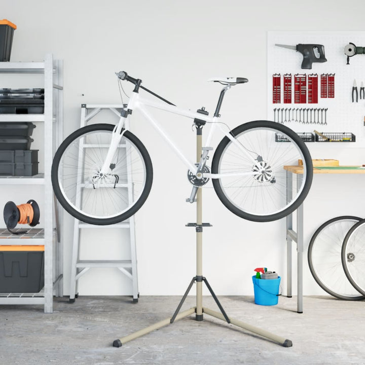 Suport Reparare Biciclete Pliabil Reglabil 102-160 Cm Aluminiu