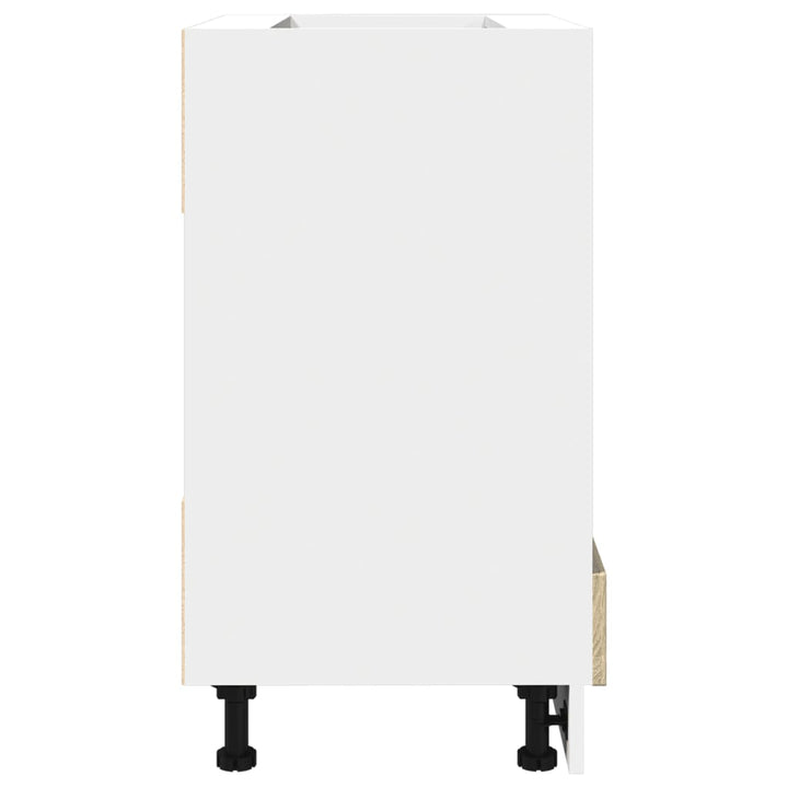 Dulap Pentru Cuptor, Stejar Sonoma, 60 X 46 X 81,5 Cm, Pal