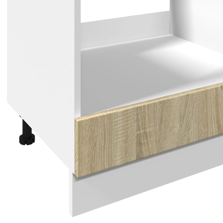 Dulap Pentru Cuptor, Stejar Sonoma, 60 X 46 X 81,5 Cm, Pal