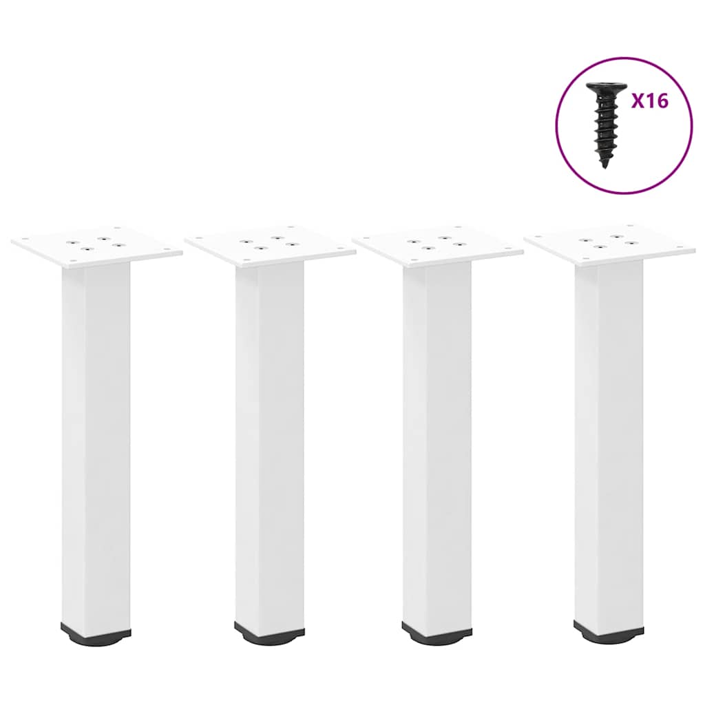 Picioare Pentru Măsuță De Cafea, 4 Buc., , 30-32 Cm, Oțel
