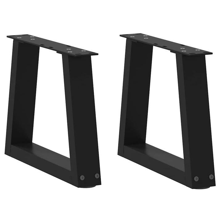 Picioare De Masă În Formă De V, 2 Buc., , 60X(72-73,3) Cm, Oțel