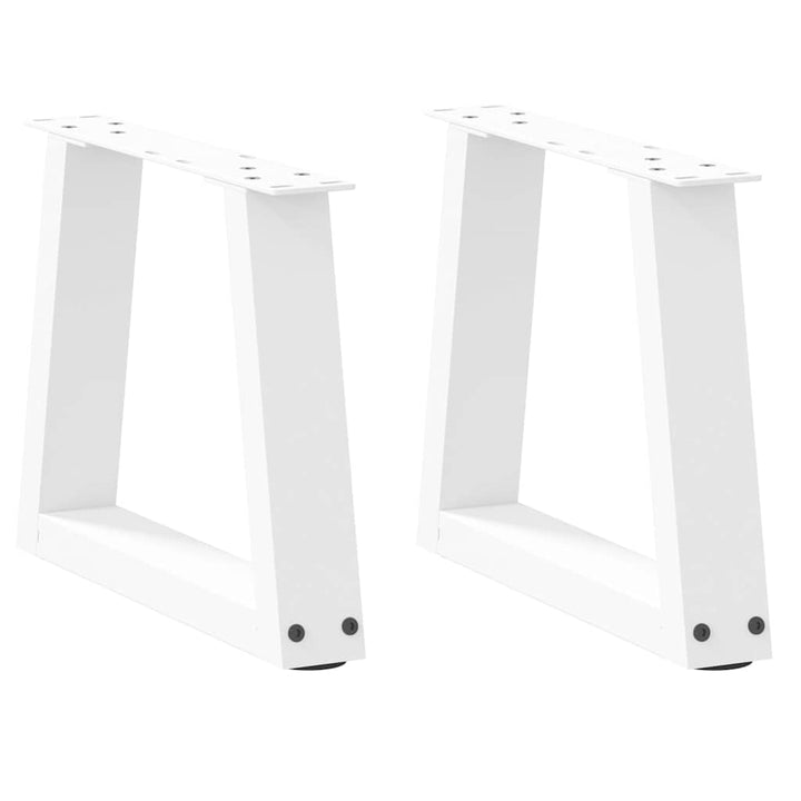 Picioare De Masă În Formă De V, 2 Buc., , 60X(72-73,3) Cm, Oțel