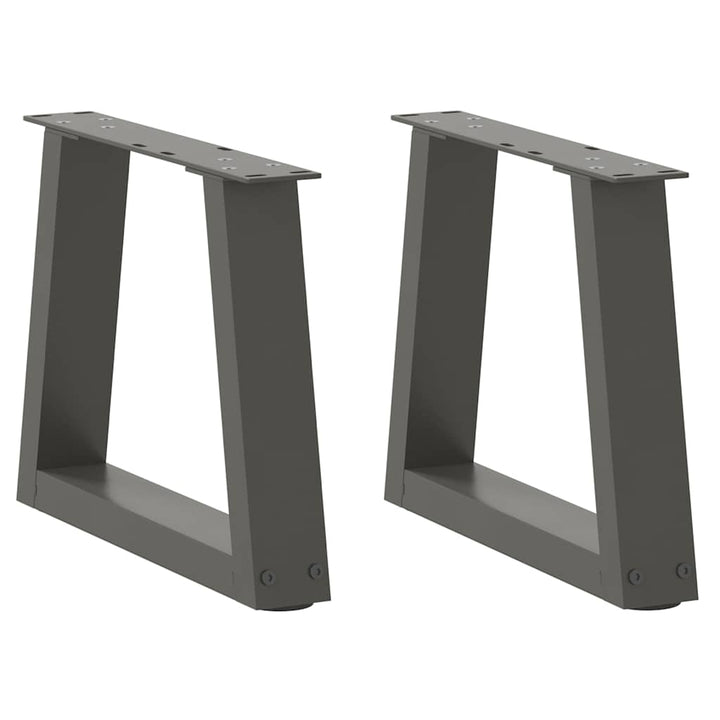 Picioare De Masă În Formă De V, 2 Buc., , 60X(72-73,3) Cm, Oțel