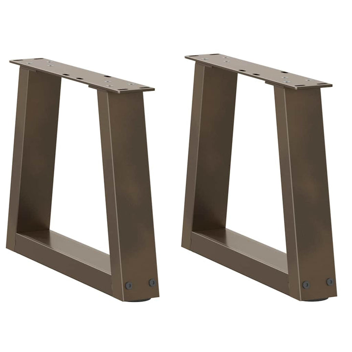 Picioare De Masă În Formă De V, 2 Buc., , 60X(72-73,3) Cm, Oțel