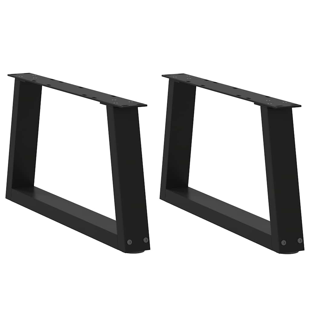 Picioare De Masă În Formă De V, 2 Buc., , 60X(72-73,3) Cm, Oțel