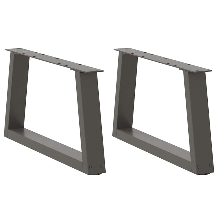 Picioare De Masă În Formă De V, 2 Buc., , 60X(72-73,3) Cm, Oțel