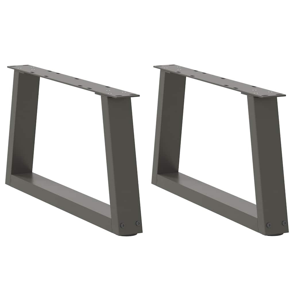 Picioare De Masă În Formă De V, 2 Buc., , 60X(72-73,3) Cm, Oțel