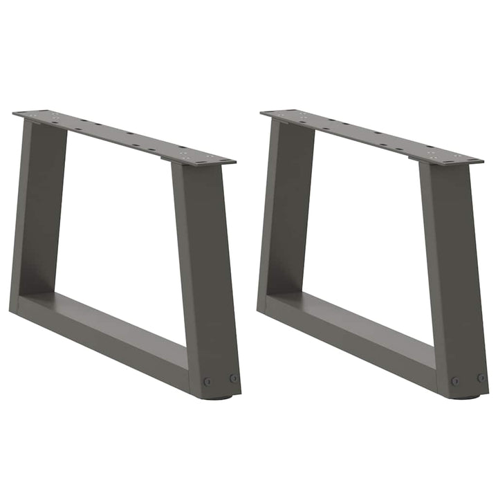 Picioare De Masă În Formă De V, 2 Buc., , 60X(72-73,3) Cm, Oțel