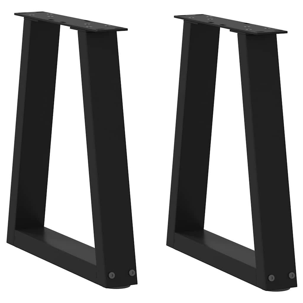 Picioare De Masă În Formă De V, 2 Buc., , 60X(72-73,3) Cm, Oțel