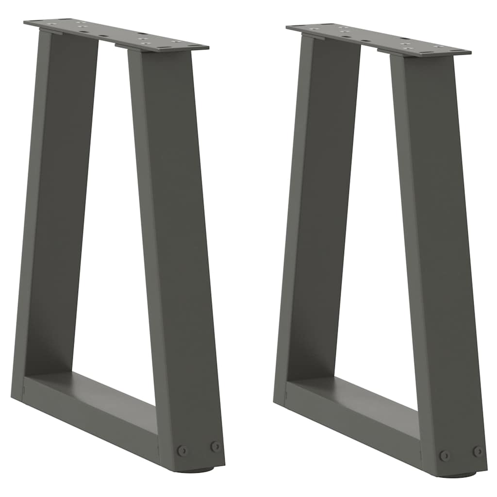 Picioare De Masă În Formă De V, 2 Buc., , 60X(72-73,3) Cm, Oțel