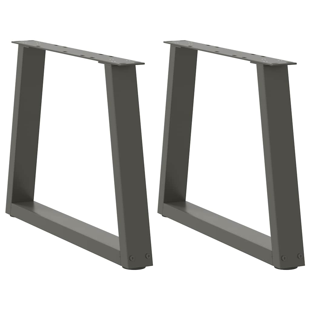 Picioare De Masă În Formă De V, 2 Buc., , 60X(72-73,3) Cm, Oțel