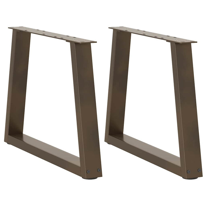Picioare De Masă În Formă De V, 2 Buc., , 60X(72-73,3) Cm, Oțel