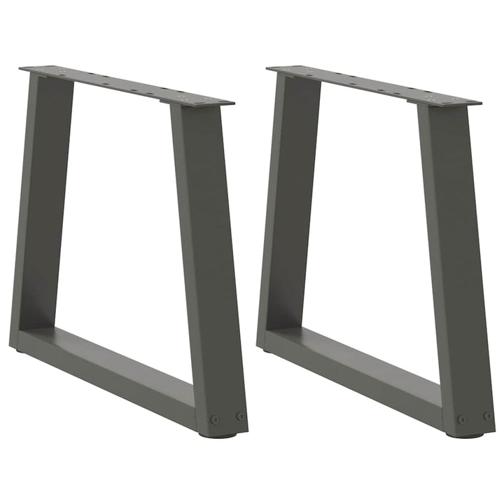 Picioare De Masă În Formă De V, 2 Buc., , 60X(72-73,3) Cm, Oțel