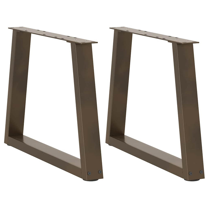 Picioare De Masă În Formă De V, 2 Buc., , 60X(72-73,3) Cm, Oțel