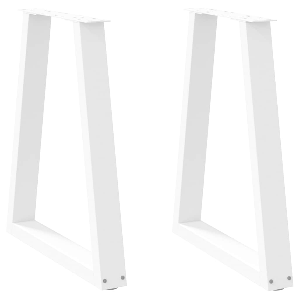Picioare De Masă În Formă De V, 2 Buc., , 60X(72-73,3) Cm, Oțel