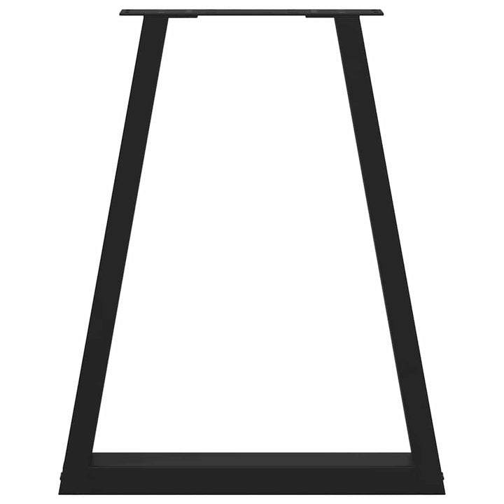 Picioare De Masă În Formă De V, 2 Buc., , 60X(72-73,3) Cm, Oțel