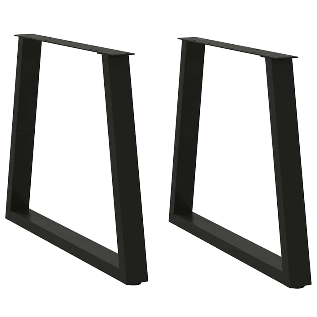 Picioare De Masă În Formă De V, 2 Buc., , 60X(72-73,3) Cm, Oțel