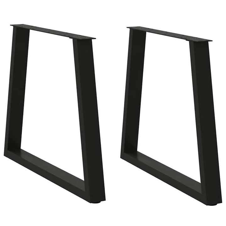 Picioare De Masă În Formă De V, 2 Buc., , 60X(72-73,3) Cm, Oțel