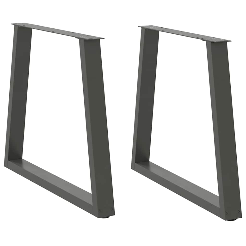 Picioare De Masă În Formă De V, 2 Buc., , 60X(72-73,3) Cm, Oțel