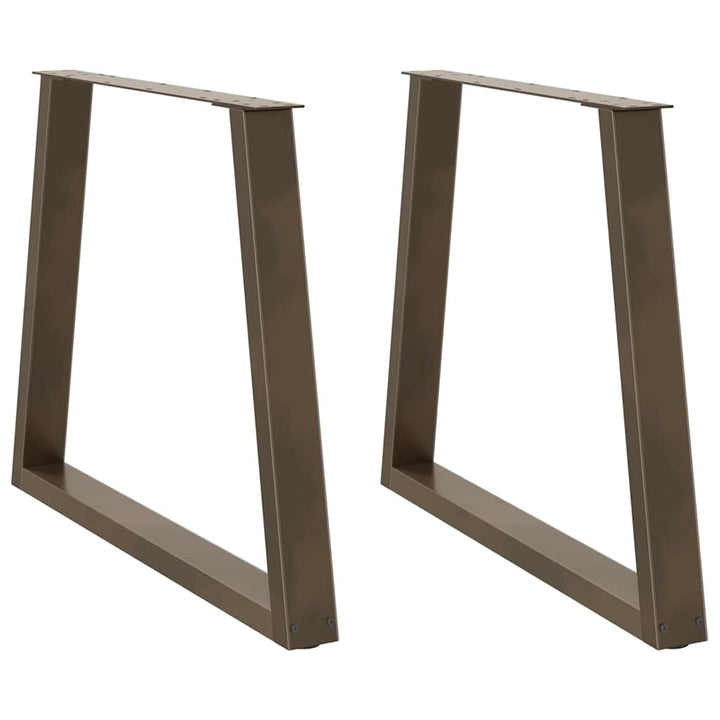 Picioare De Masă În Formă De V, 2 Buc., , 60X(72-73,3) Cm, Oțel