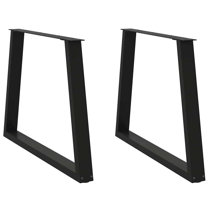 Picioare De Masă În Formă De V, 2 Buc., , 60X(72-73,3) Cm, Oțel