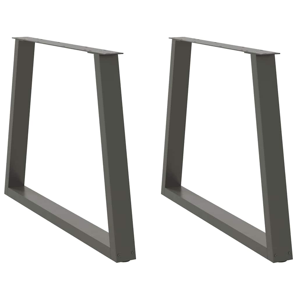 Picioare De Masă În Formă De V, 2 Buc., , 60X(72-73,3) Cm, Oțel