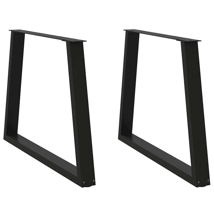 Picioare De Masă În Formă De V, 2 Buc., , 60X(72-73,3) Cm, Oțel