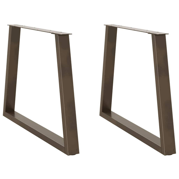 Picioare De Masă În Formă De V, 2 Buc., , 60X(72-73,3) Cm, Oțel