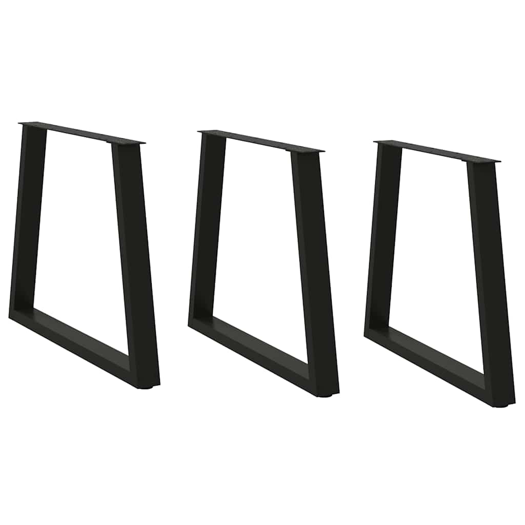 Picioare De Masă În Formă De V, 2 Buc., , 60X(72-73,3) Cm, Oțel