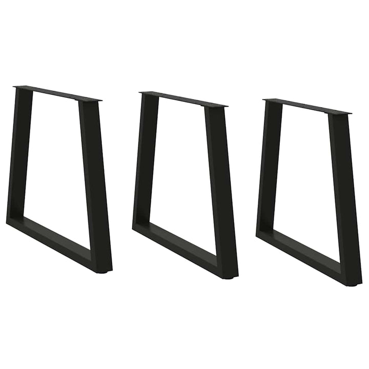 Picioare De Masă În Formă De V, 2 Buc., , 60X(72-73,3) Cm, Oțel
