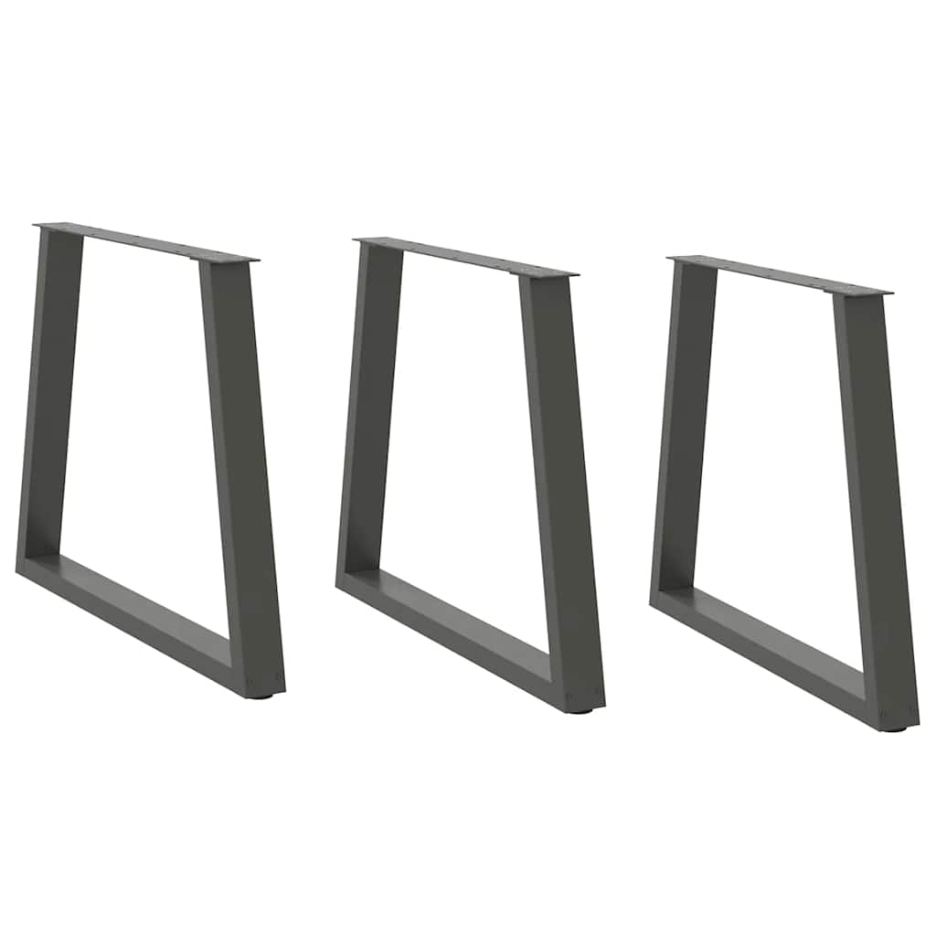 Picioare De Masă În Formă De V, 2 Buc., , 60X(72-73,3) Cm, Oțel
