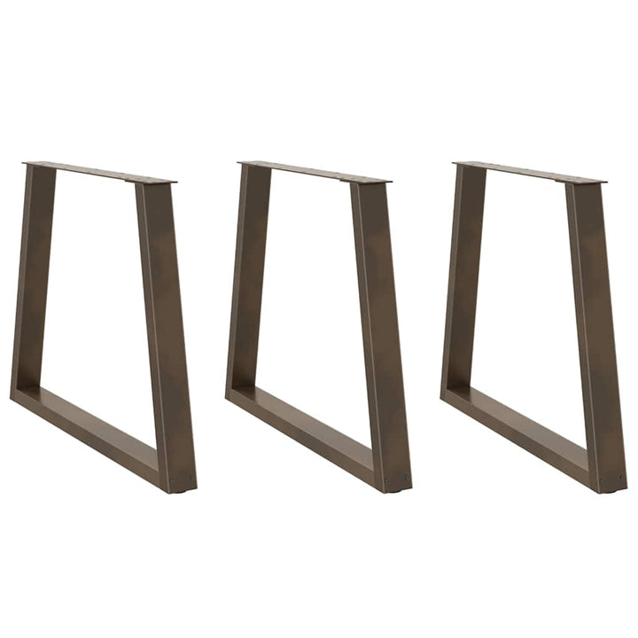 Picioare De Masă În Formă De V, 2 Buc., , 60X(72-73,3) Cm, Oțel