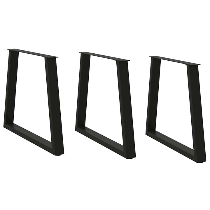 Picioare De Masă În Formă De V, 2 Buc., , 60X(72-73,3) Cm, Oțel