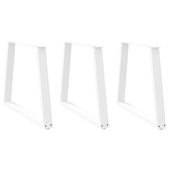 Picioare De Masă În Formă De V, 2 Buc., , 60X(72-73,3) Cm, Oțel