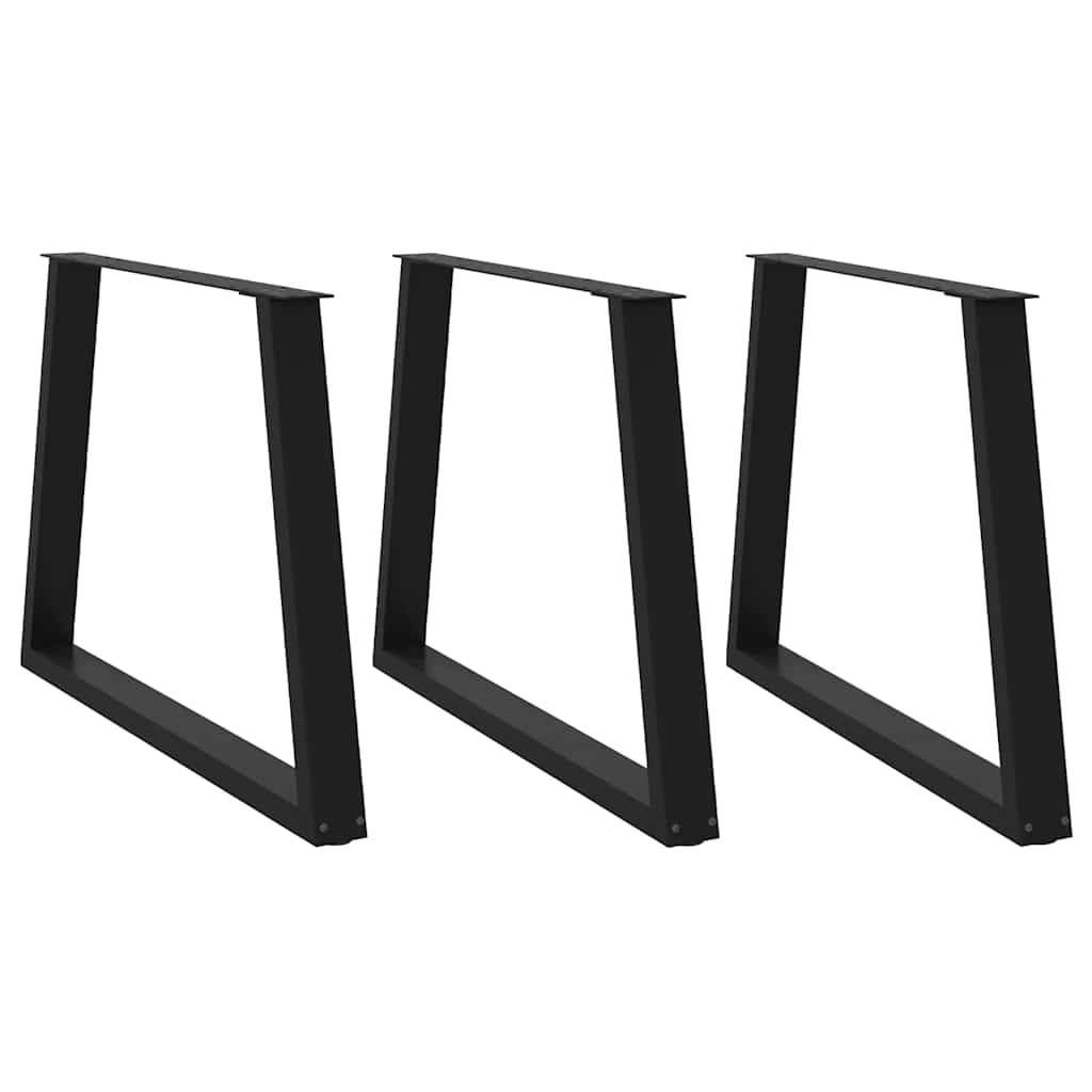 Picioare De Masă În Formă De V, 2 Buc., , 60X(72-73,3) Cm, Oțel