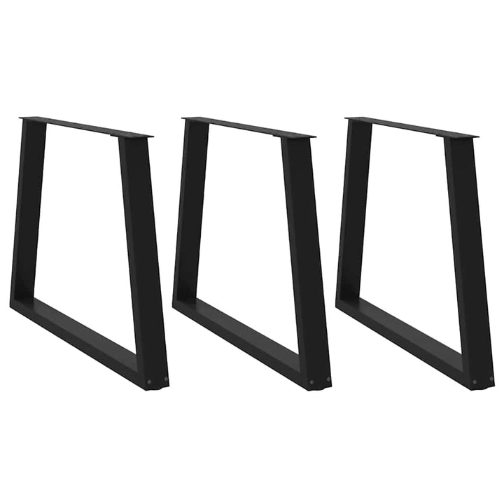 Picioare De Masă În Formă De V, 2 Buc., , 60X(72-73,3) Cm, Oțel