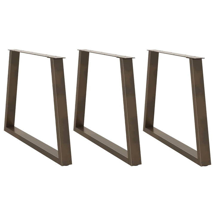 Picioare De Masă În Formă De V, 2 Buc., , 60X(72-73,3) Cm, Oțel