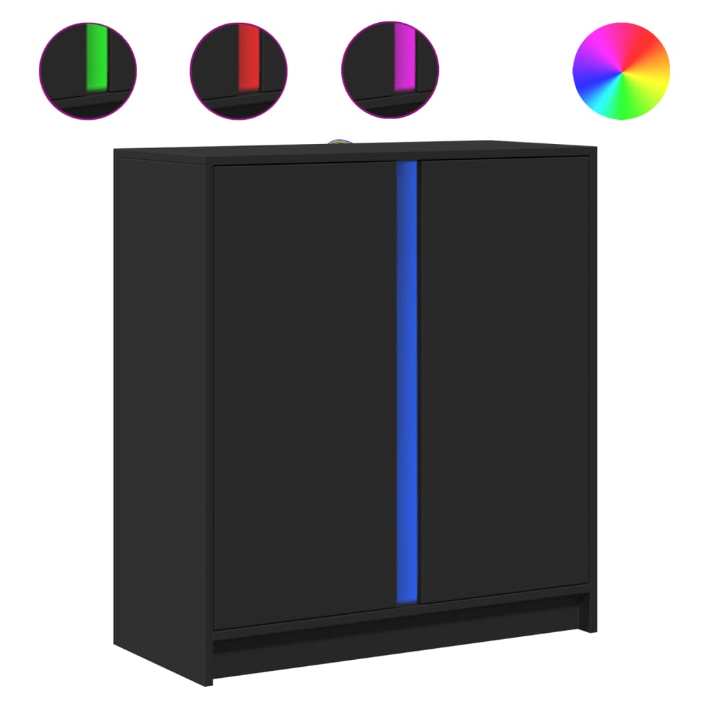 Dulap Cu Led, , 77X34X85 Cm, Lemn Prelucrat