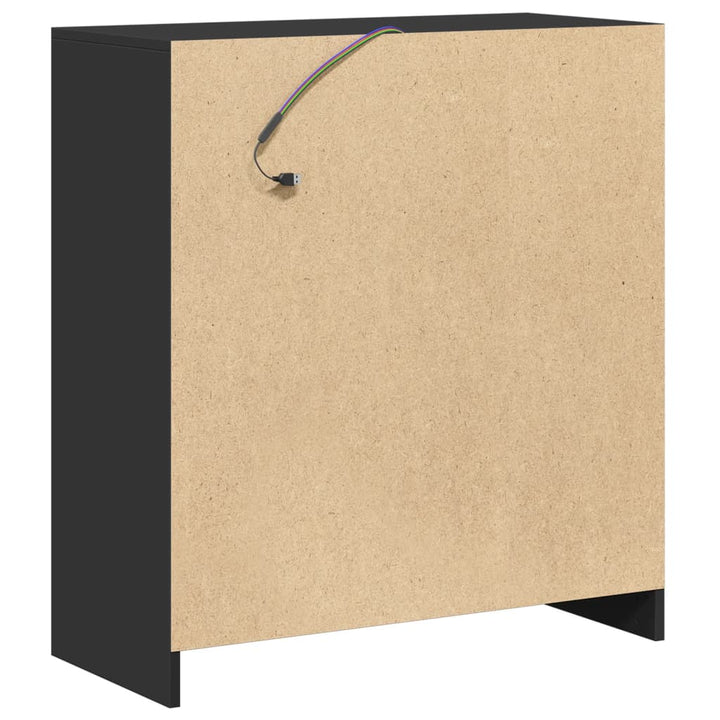 Dulap Cu Led, , 77X34X85 Cm, Lemn Prelucrat